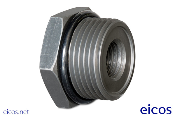 Click to enlarge the image of 1"BSP aluminum connection for mounting of level switchs 1"BSP aluminum connection for mounting of level switchs